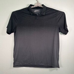 Nike Golf Dri-FIT Performance Polo Shirt Black Ombre Gradient Mens